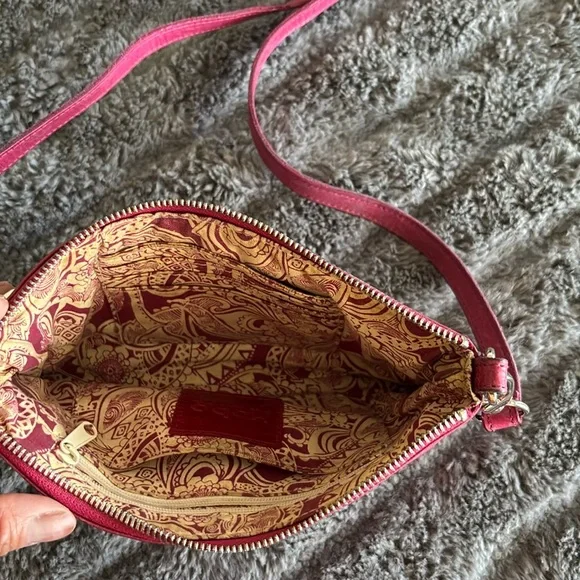 Hobo international,Pink Leather Crossbody Bag - Picture 10 of 16